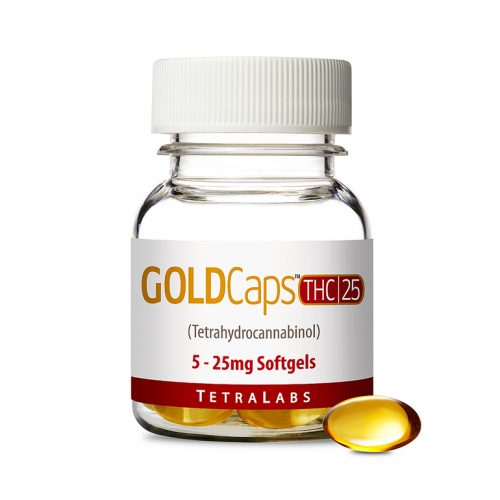 25% OFF TetraLabs | Gold Caps THC 25mg